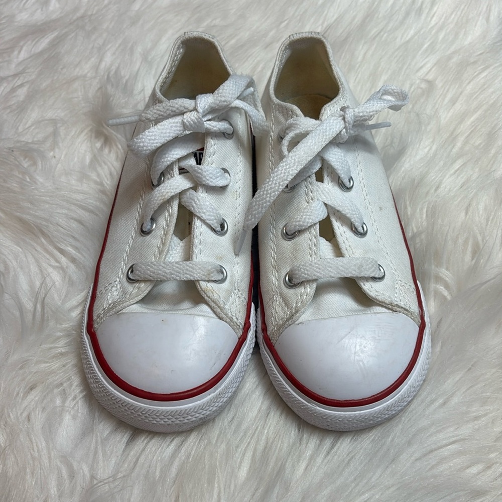 White Unisex Converse 10
